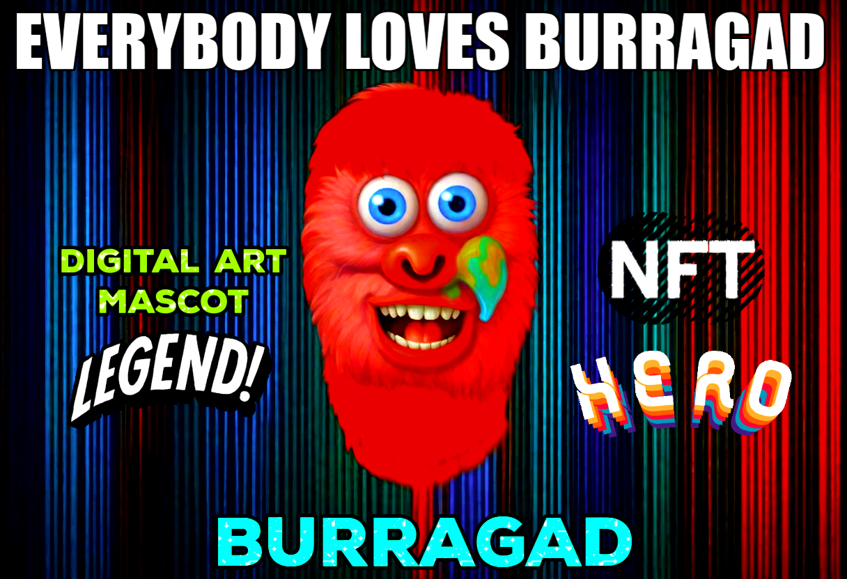 Mascota NFT Burragad